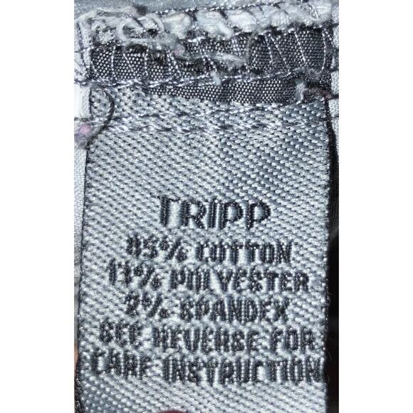 DAANG GOODMAN TRIPP NYC GRAY WASHED ZIP ACCENT JEGGING SKINNY JEANS Size 11 - Picture 12 of 15